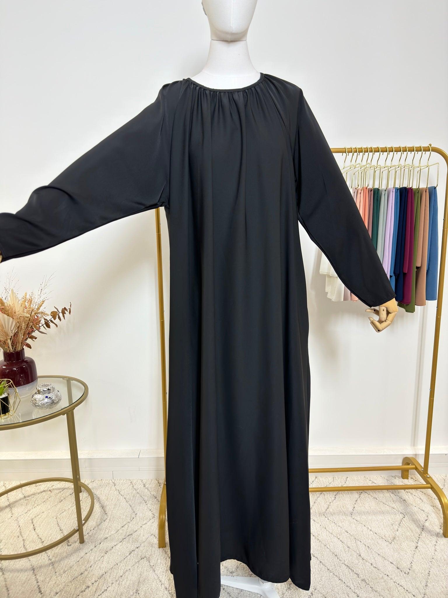 Abaya 2025 noir simple