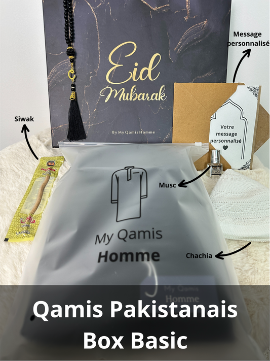Qamis box Basic - Qamis Pakistanais
