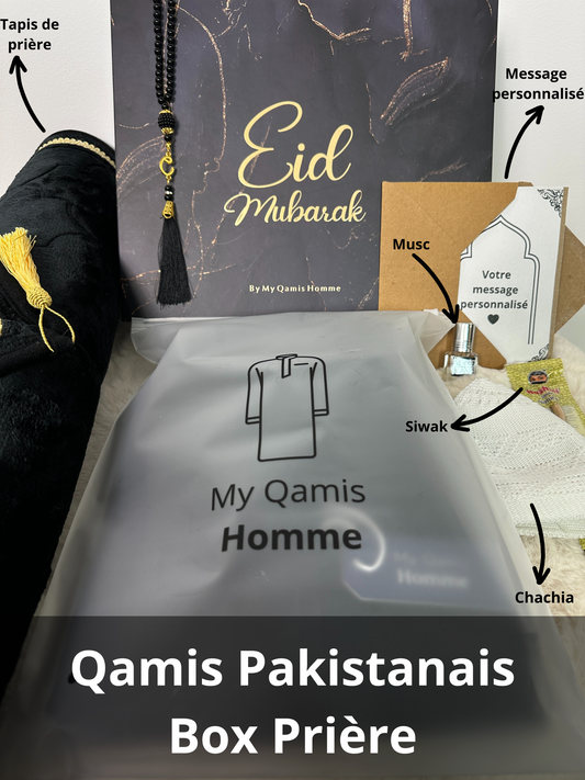 Qamis box Prière - Qamis Pakistanais