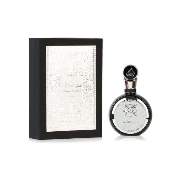 Fakkar Black Silver - Lattafa - 100% authentic – My Qamis Homme