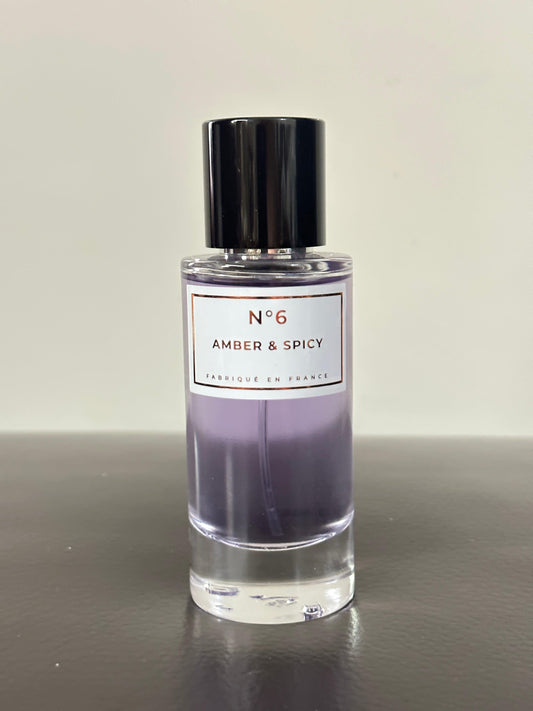 Eau de parfum Amber & Spicy N°6 - 50ml - Note33 - My Qamis Homme