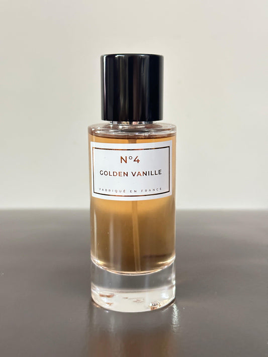 Eau de parfum Golden Vanille N°4 - 50ml - Note33 - My Qamis Homme