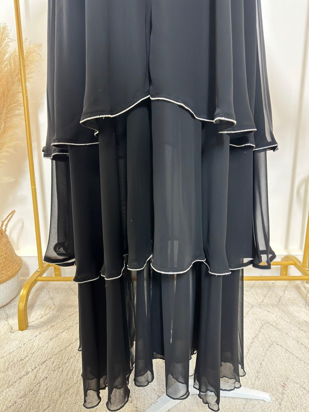 Ensemble Abaya Amira avec Hijab - Noir - Made in UAE - My Qamis Homme