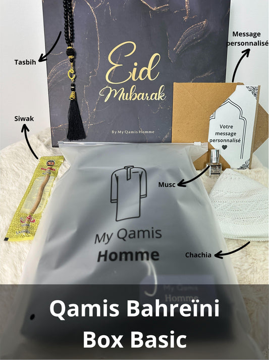 Qamis box Basic - Qamis Bahreïn - My Qamis Homme