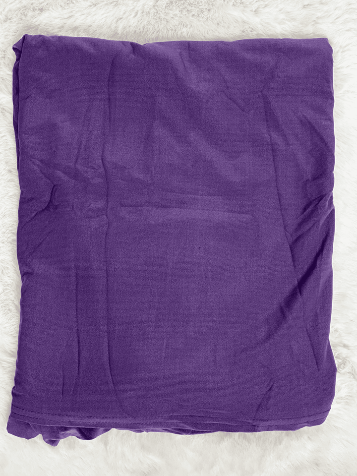 Robe de prière avec voile intégré - Violet - My Qamis Homme