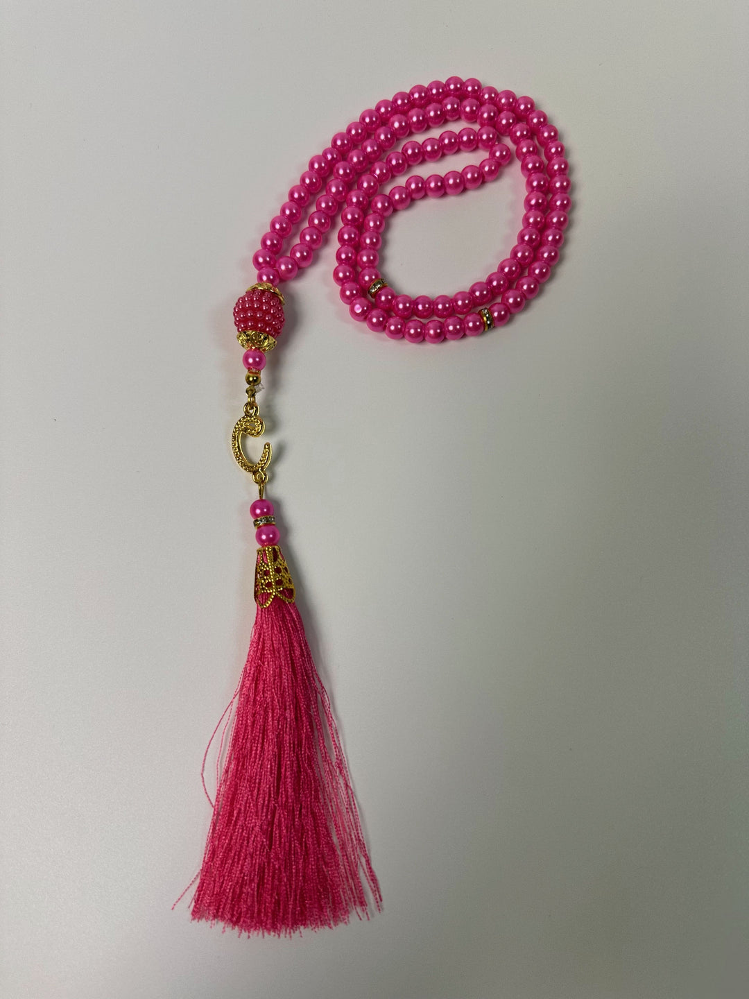 Tasbih rose chapelet islamique pour musulman